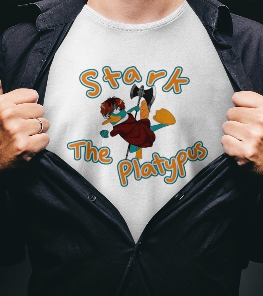 Stark The Platypus Crossover With Phineas And Ferb T-Shirt