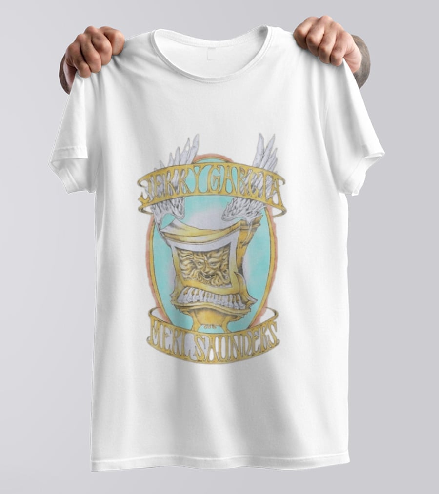 Jerry Garcia Merl Saunders Winged Piano Collaboration T-Shirt