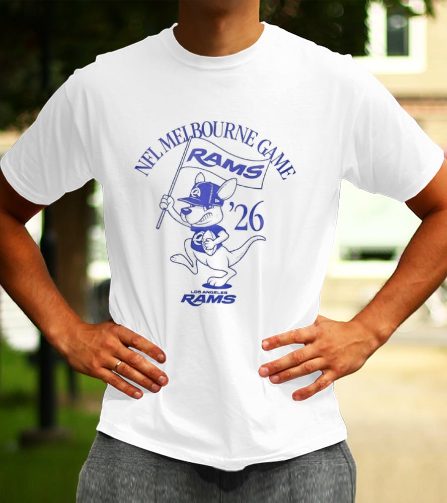 NEL Melbourne Game Rams Kangaroo '26 T-Shirt