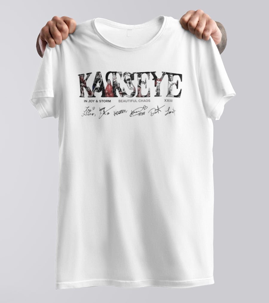 Katseye In Joy And Storm Beautiful Chaos XXIII T-Shirt