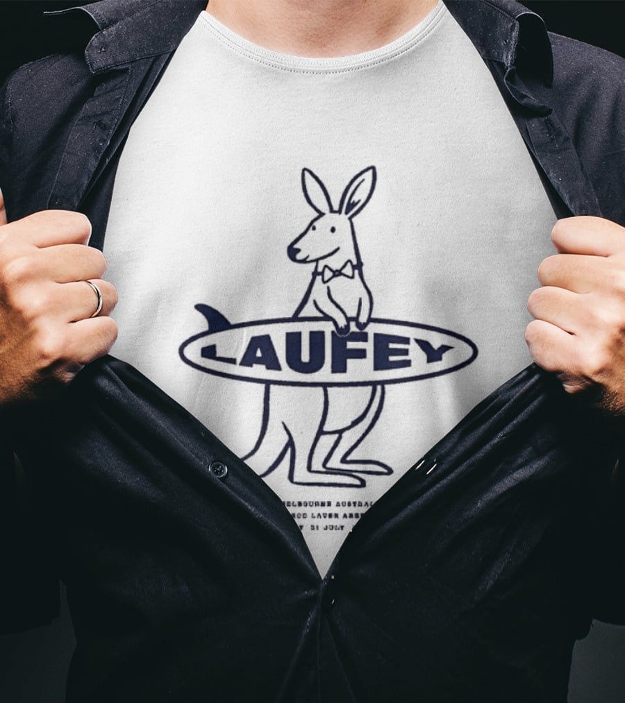 Laufey Melbourne Australia Rod Laver Arena Tour Dates Kangaroo T-Shirt