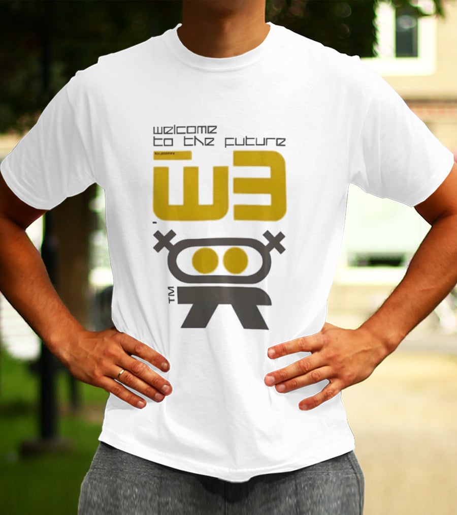 Welcome To The Future W3 Logotype TM T-Shirt