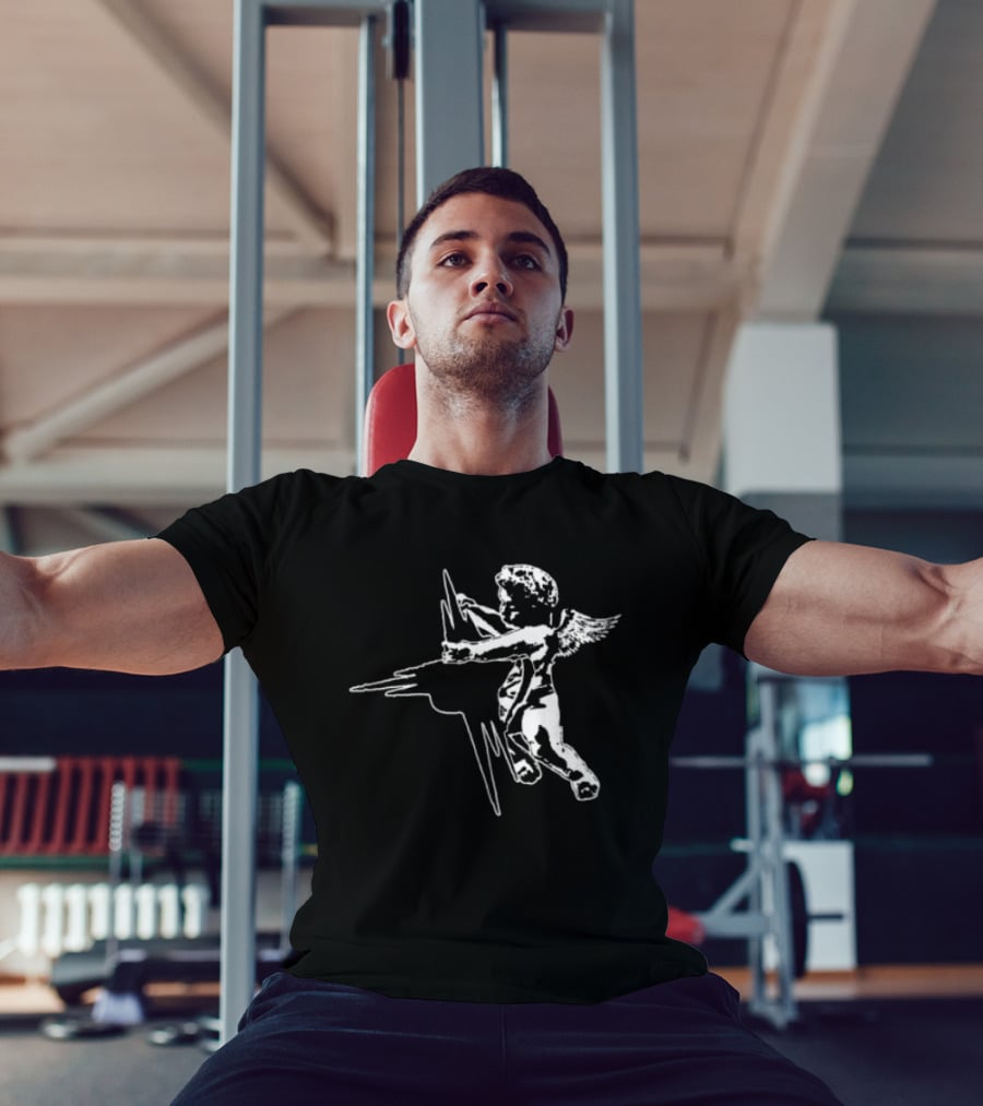Bad Suns Store Cherub Angel With Bow And Arrow T-Shirt