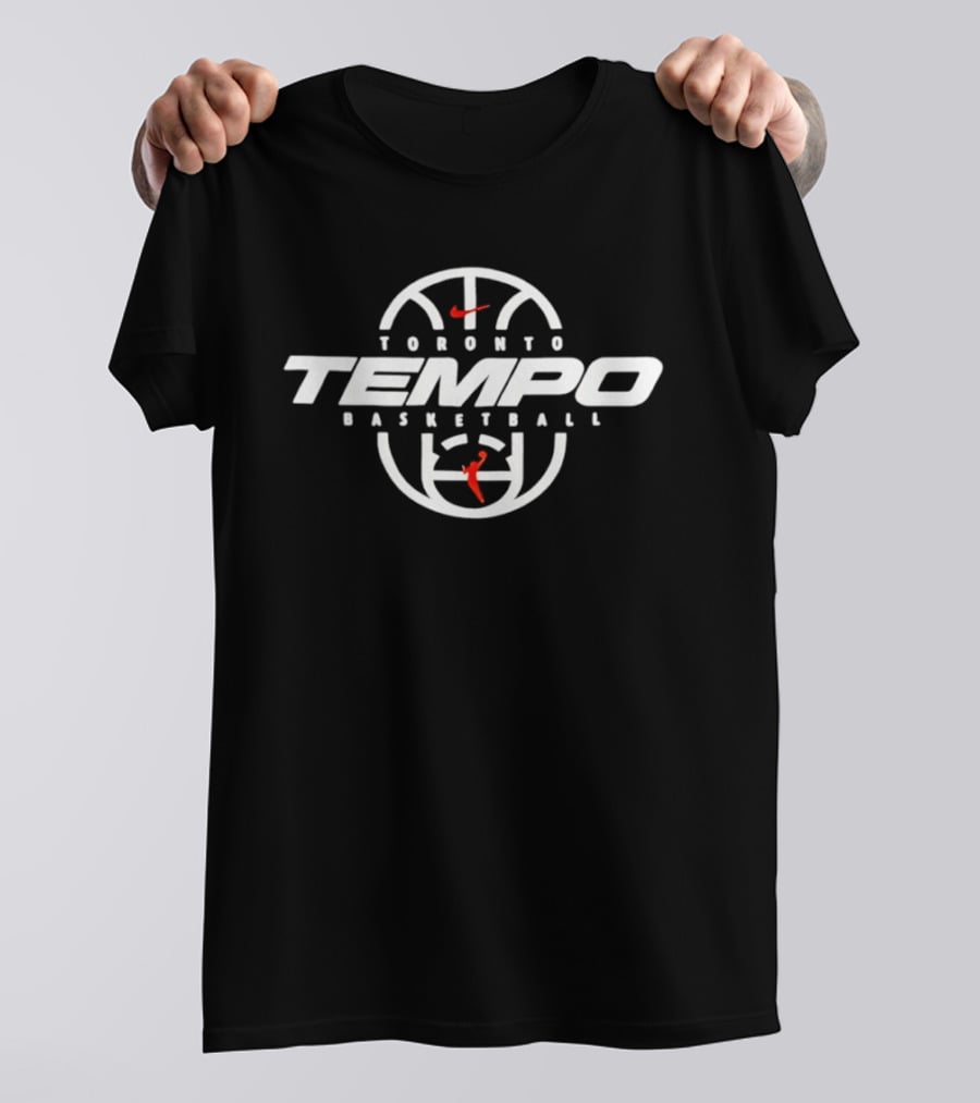 Toronto Tempo Basketball Nike Swoosh Hoop T-Shirt