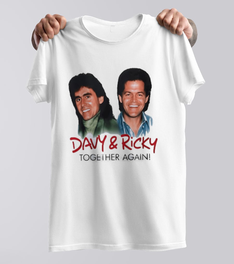 Davy & Ricky Together Again Music Legends T-Shirt