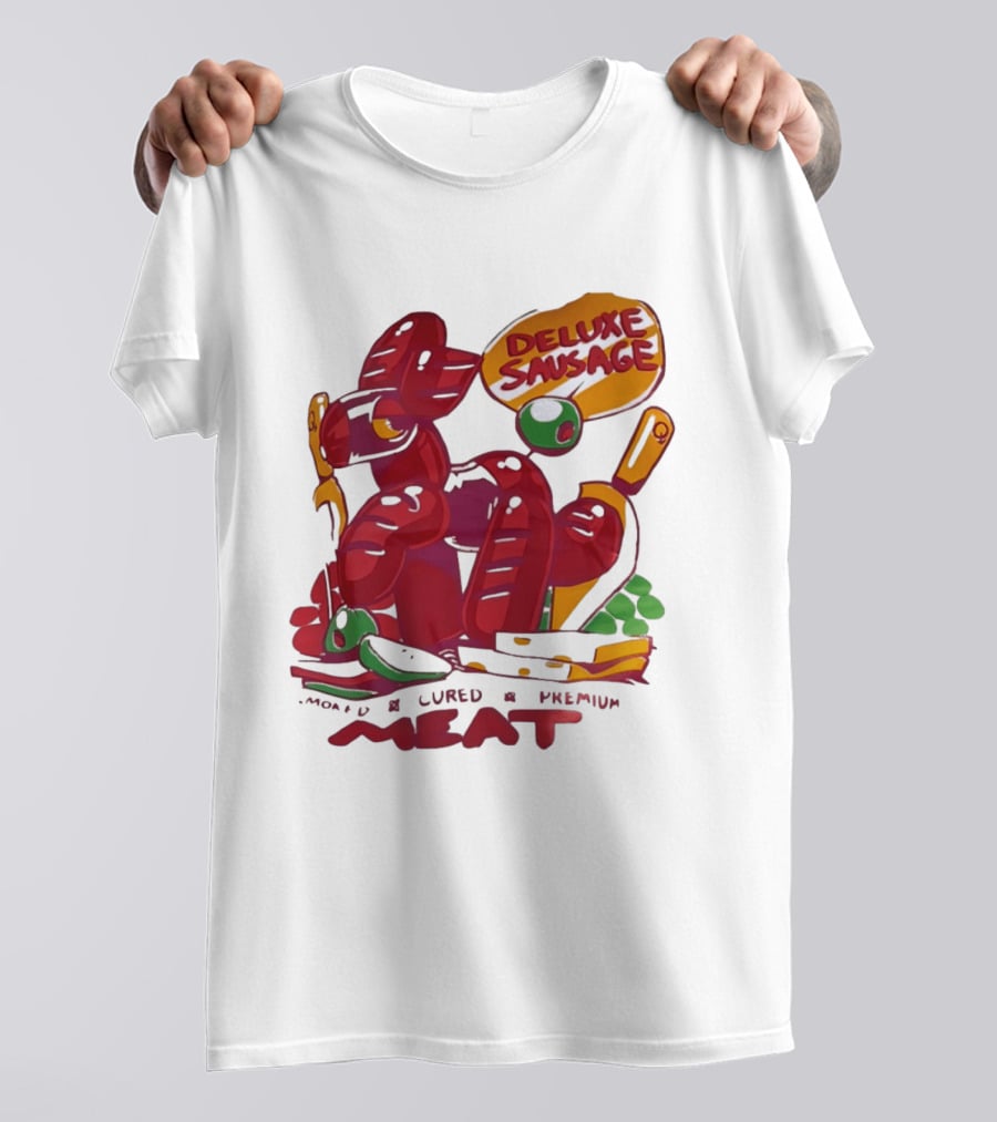 Deluxe Sausage Cured Premium Meat T-Shirt