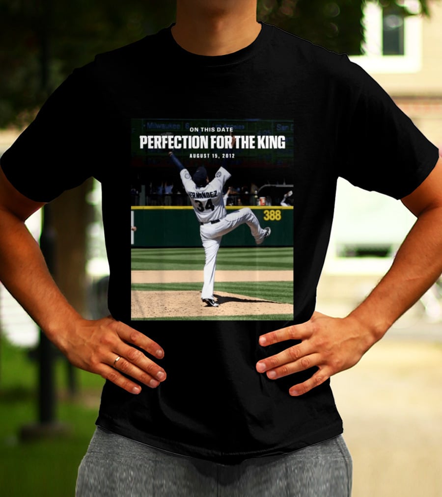 On This Date Perfection For The King Hernandez 34 August 15 2012 T-Shirt