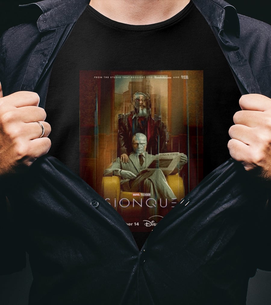 VisionQuest Marvel Television Disney Plus October 14 T-Shirt