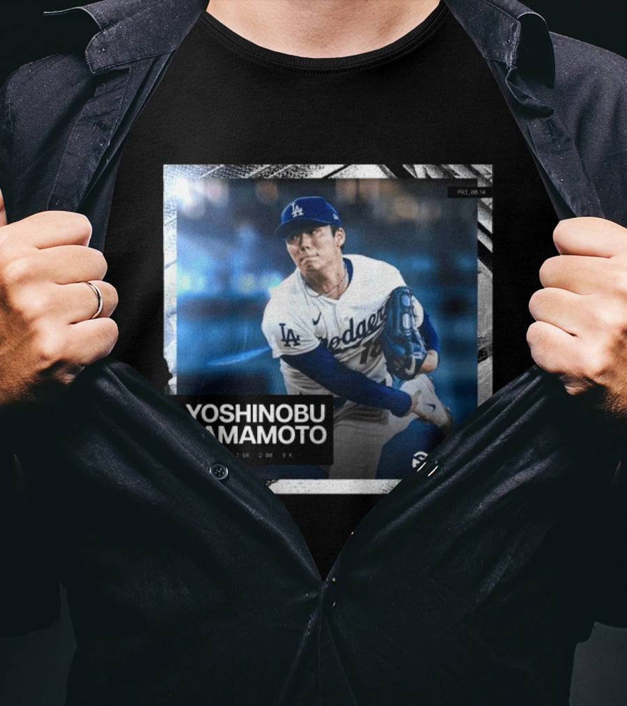 Yoshinobu Yamamoto Los Angeles Dodgers Security Benefit 2026 T-Shirt
