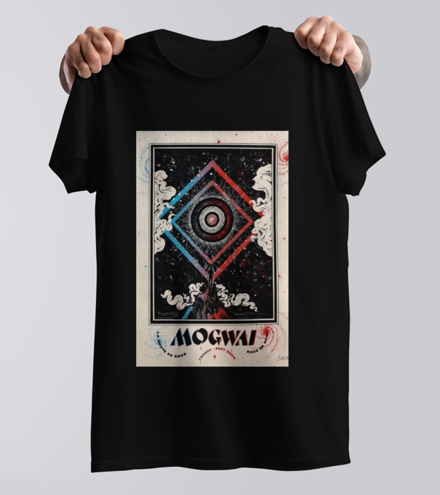 Mogwai 2026 France Rock Festival Exclusive Voyage Du Rock T-Shirt
