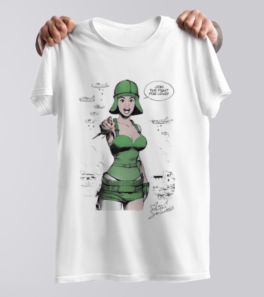 Alicia Keys Join The Fight For Love By Ian The Scientist T-Shirt