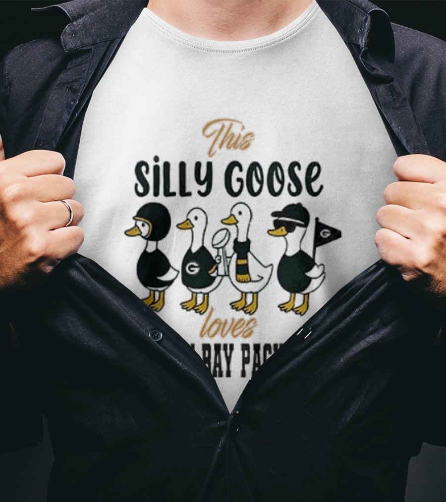 Green Bay Packers X This Silly Goose T-Shirt