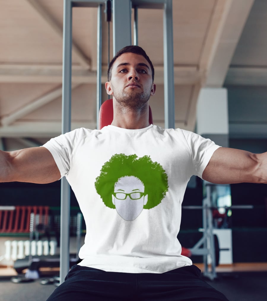 Olivia Miles Minnesota Lynx Afro Glasses T-Shirt