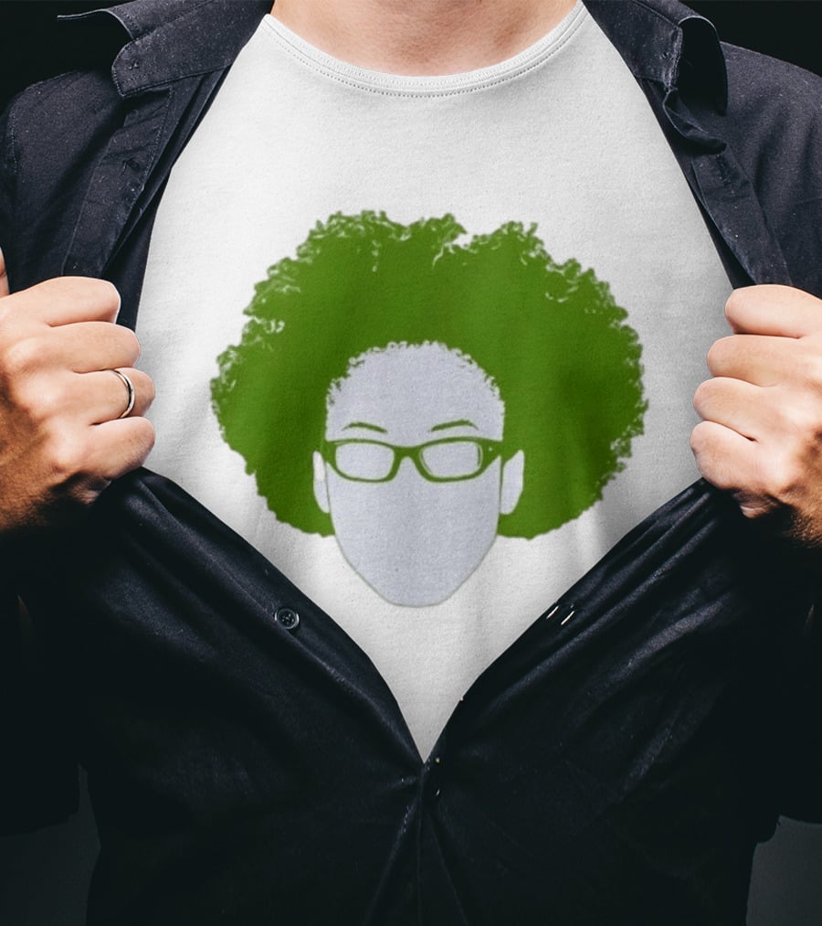 Olivia Miles Minnesota Lynx Afro Glasses T-Shirt