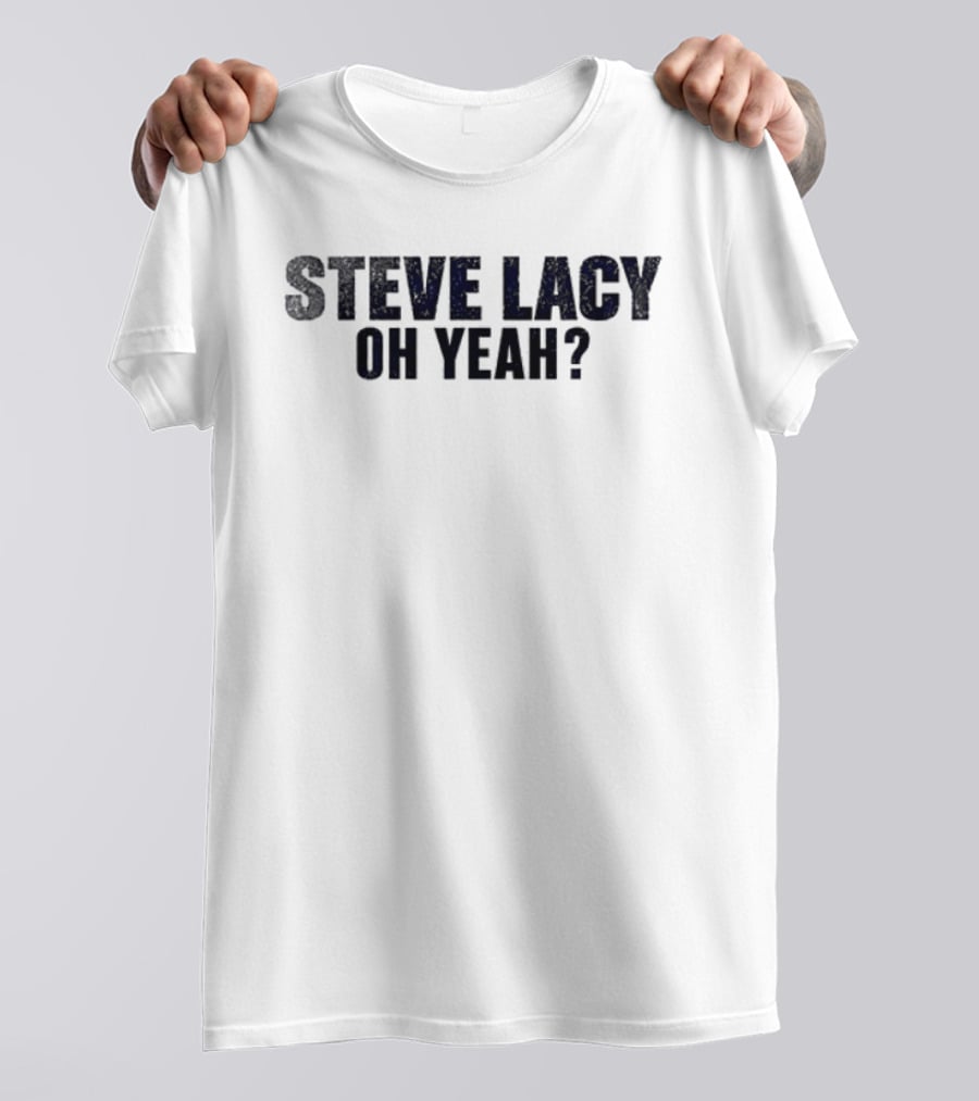 Steve Lacy Oh Yeah Tour Cities Locations T-Shirt