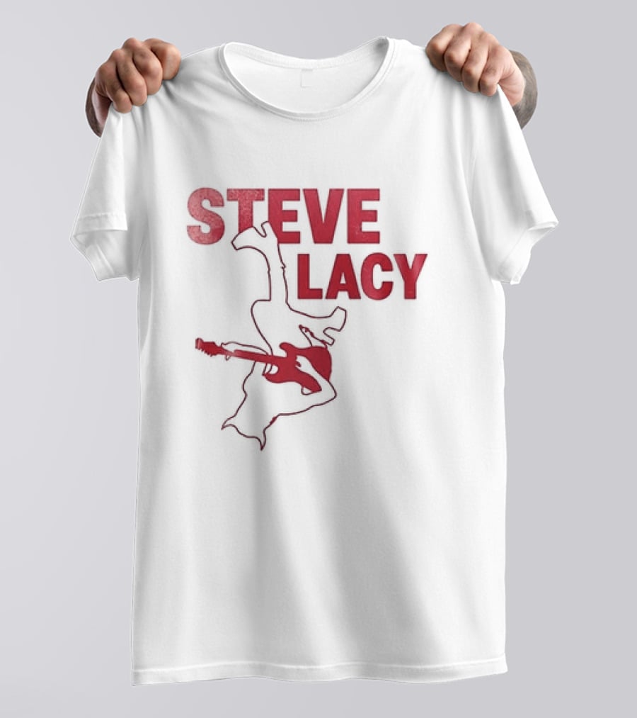Steve Lacy Oh Yeah Tour Tracklist Guitar T-Shirt