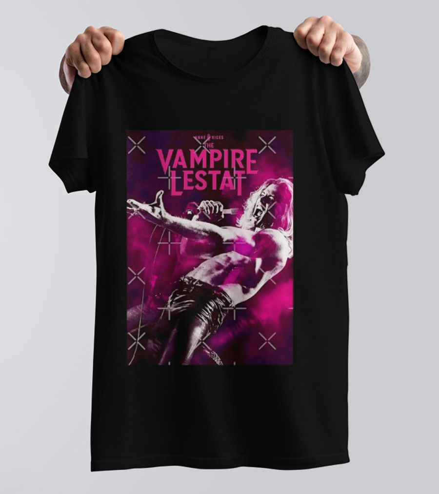 Anne Rice's The Vampire Lestat Gothic Horror Rock Star Aesthetic T-Shirt