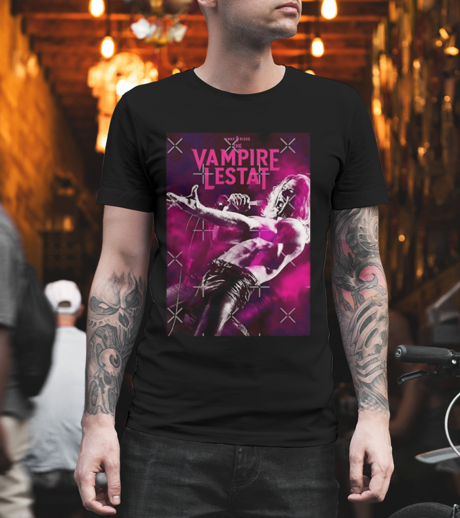 Anne Rice's The Vampire Lestat Gothic Horror Rock Star Aesthetic T-Shirt