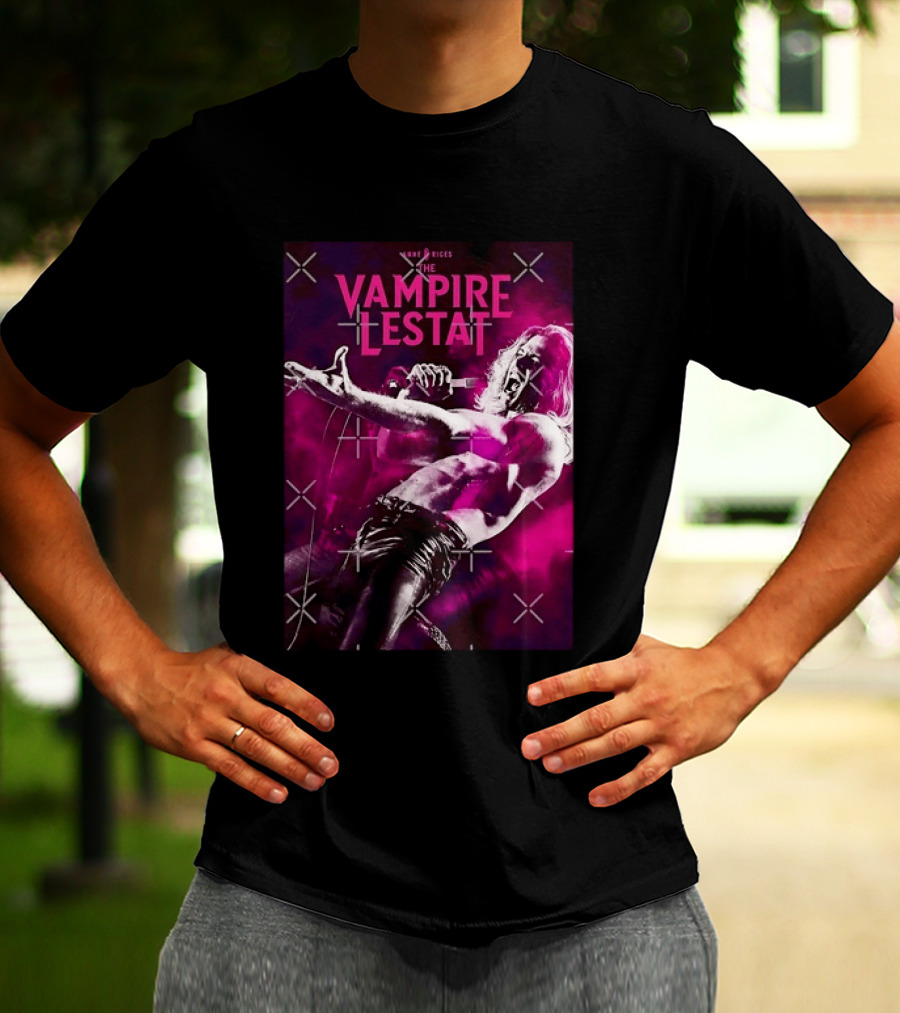 Anne Rice's The Vampire Lestat Gothic Horror Rock Star Aesthetic T-Shirt