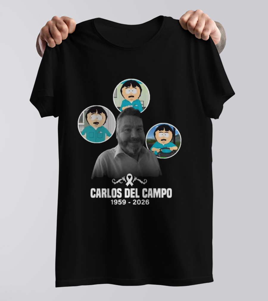 CARLOS DEL CAMPO 1959 2026 South Park Character Collection T-Shirt