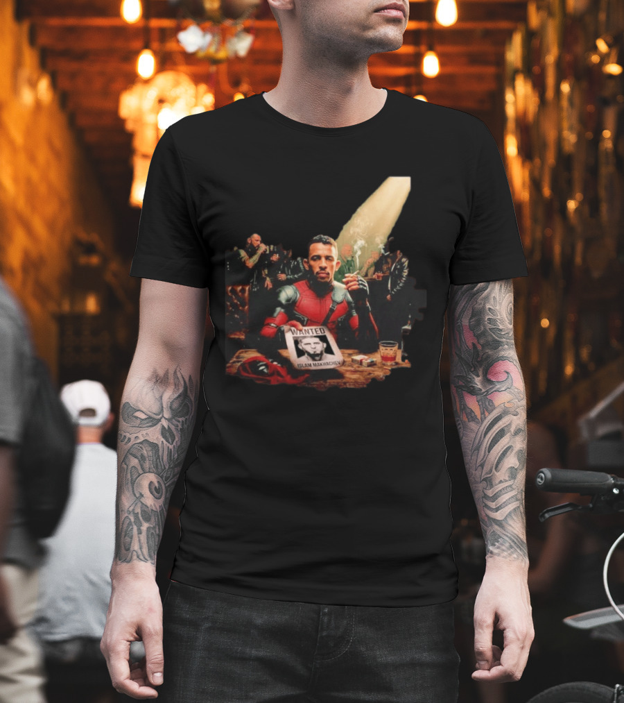 Carlos Prates Deadpool Wanted Islam Makhachev The Nightmare Will Get You T-Shirt