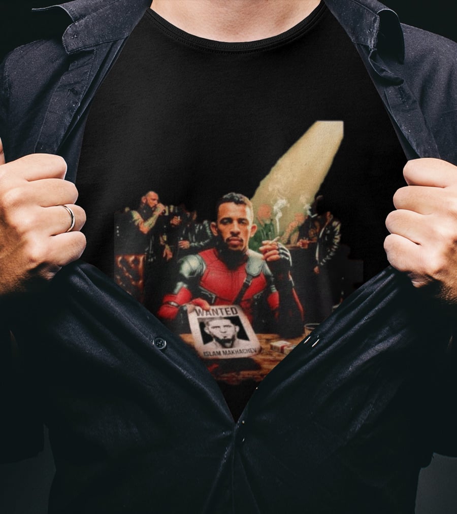 Carlos Prates Deadpool Wanted Islam Makhachev The Nightmare Will Get You T-Shirt