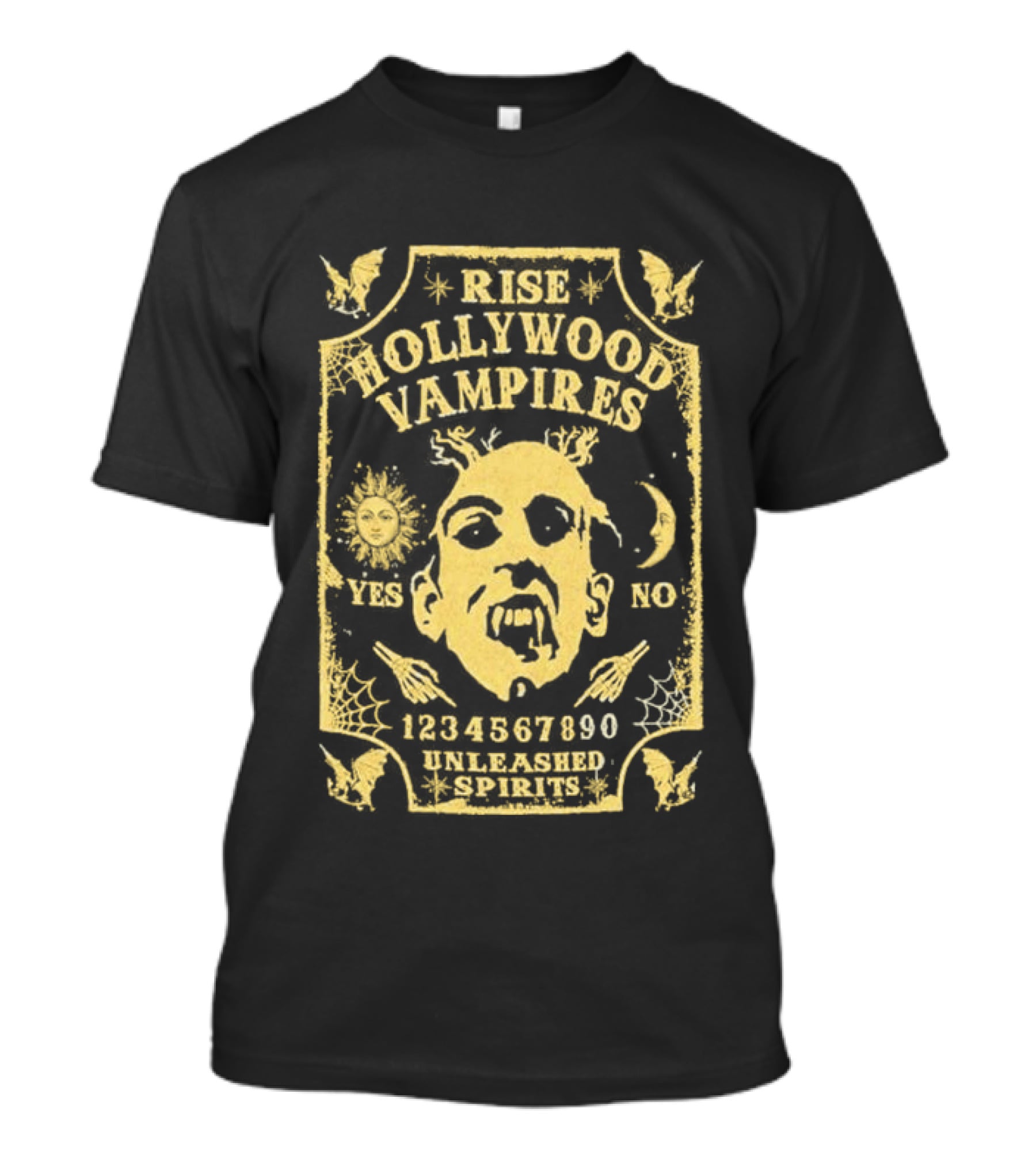 Rise Hollywood Vampires Unleashed Spirits 2026 Europe UK Tour Ouija 1990 T-Shirt