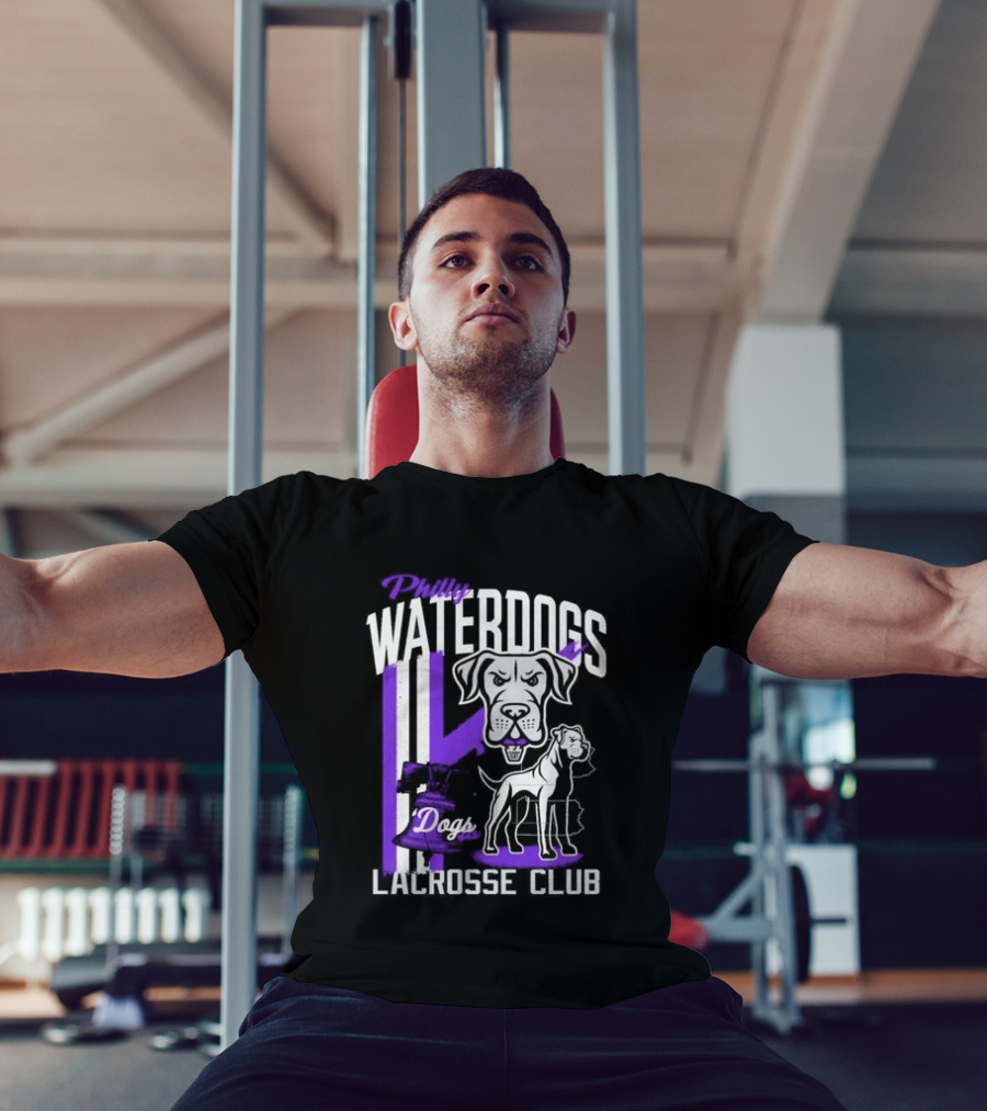 Philly Waterdogs Lacrosse Club Dogs Philadelphia T-Shirt