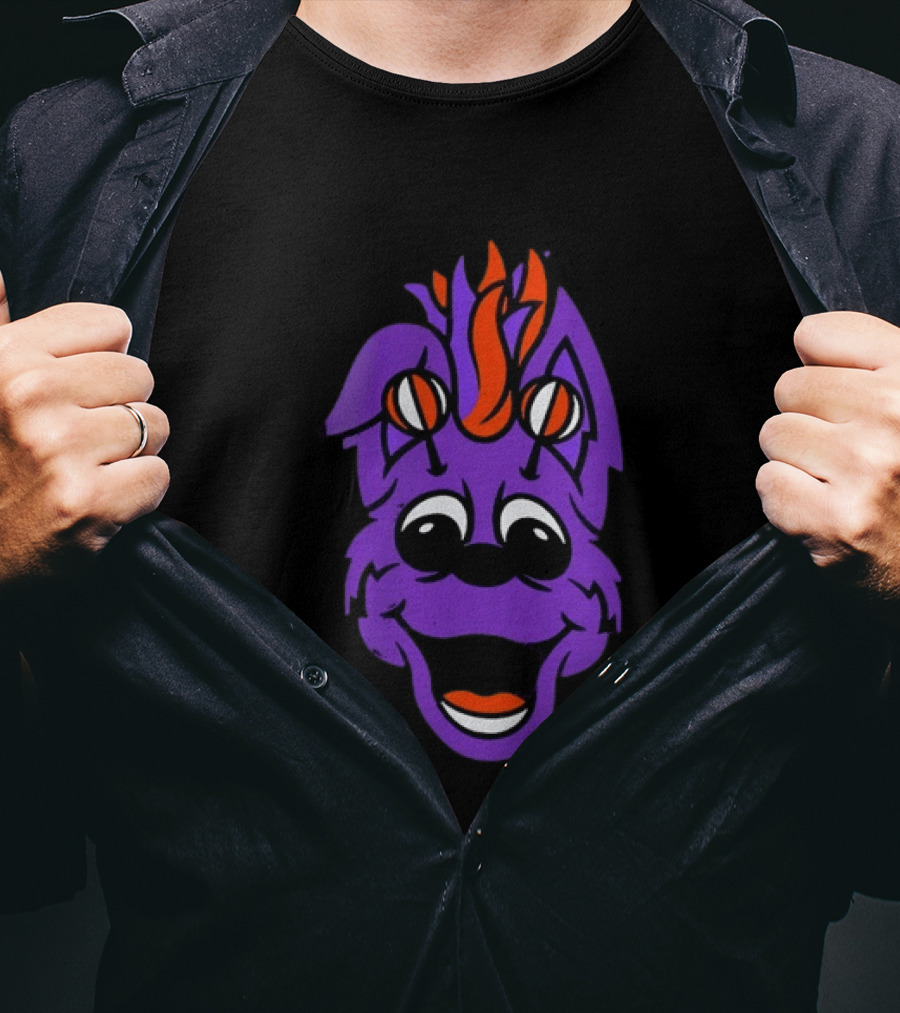 Phoenix Suns Mascot Basketball T-Shirt