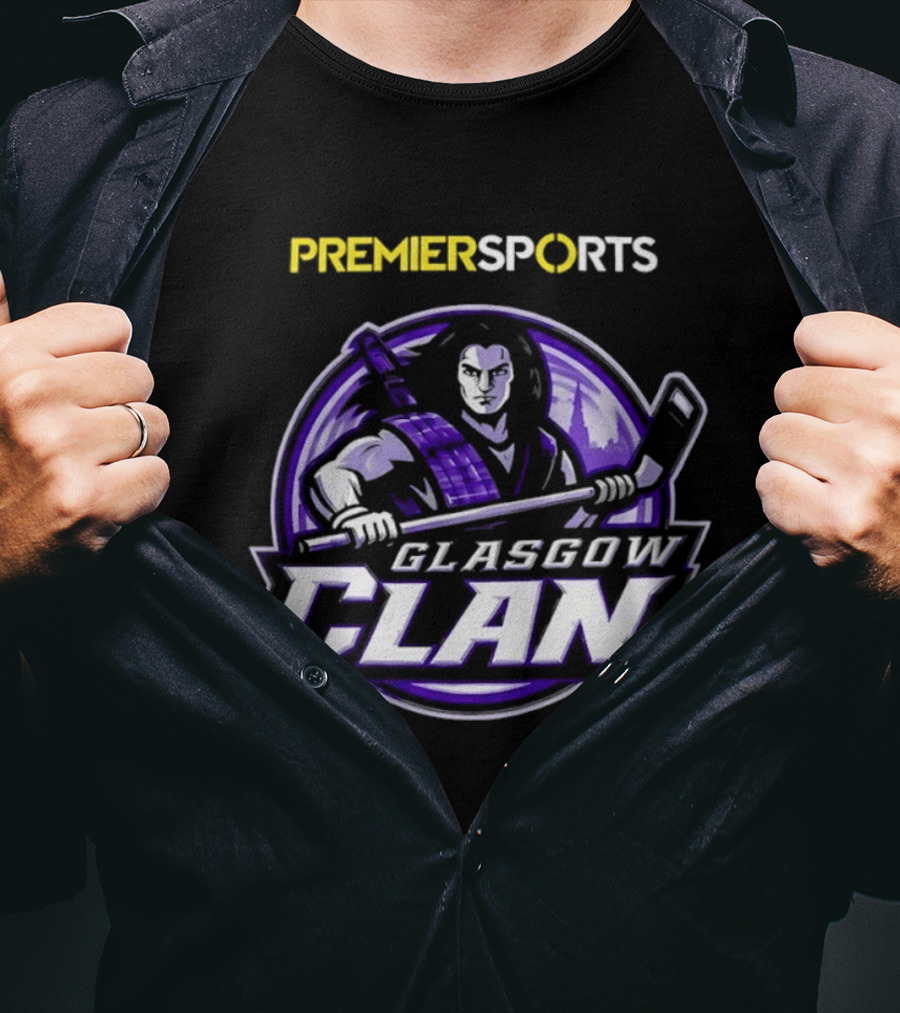 Premier Sports Glasgow Clan Ice Hockey T-Shirt