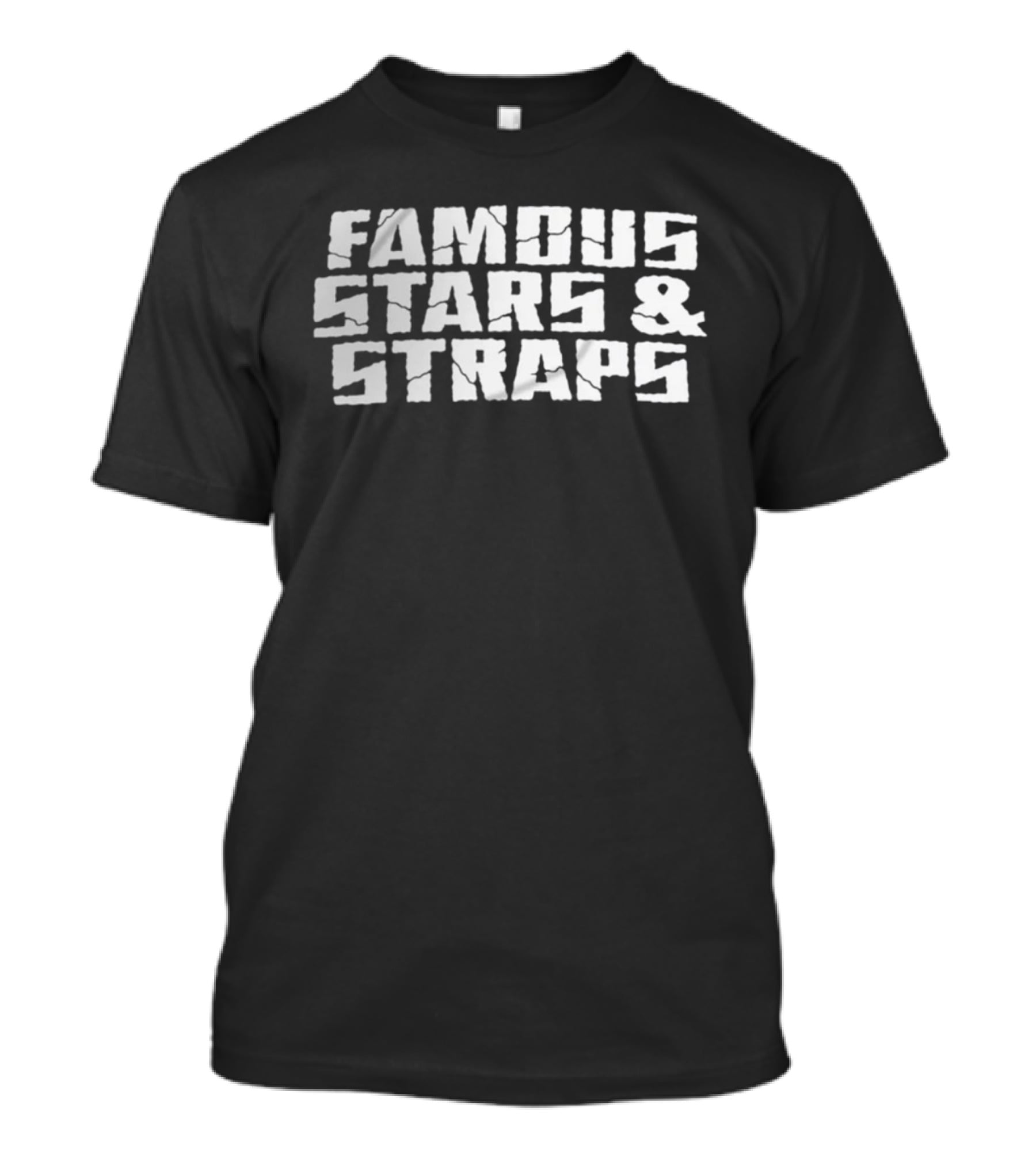 Famous Stars And Straps Giant Block Cap T-Shirt