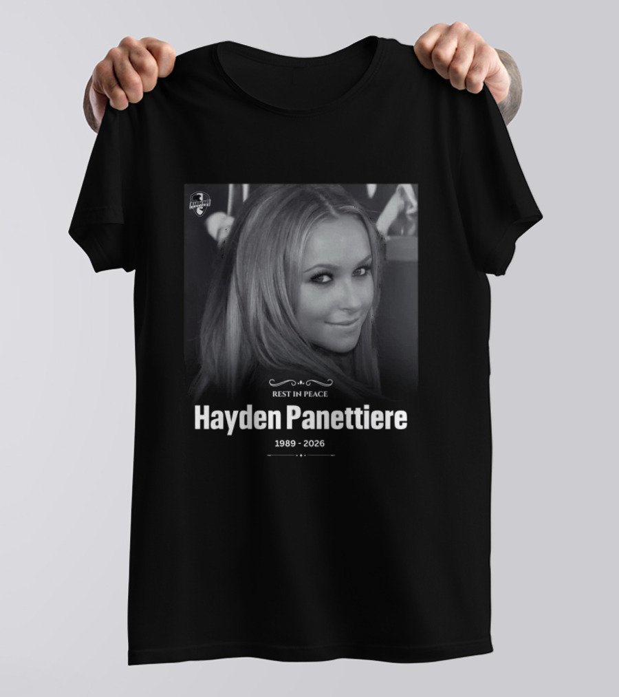Rest In Peace Hayden Panettiere 1989 2026 Memorial T-Shirt