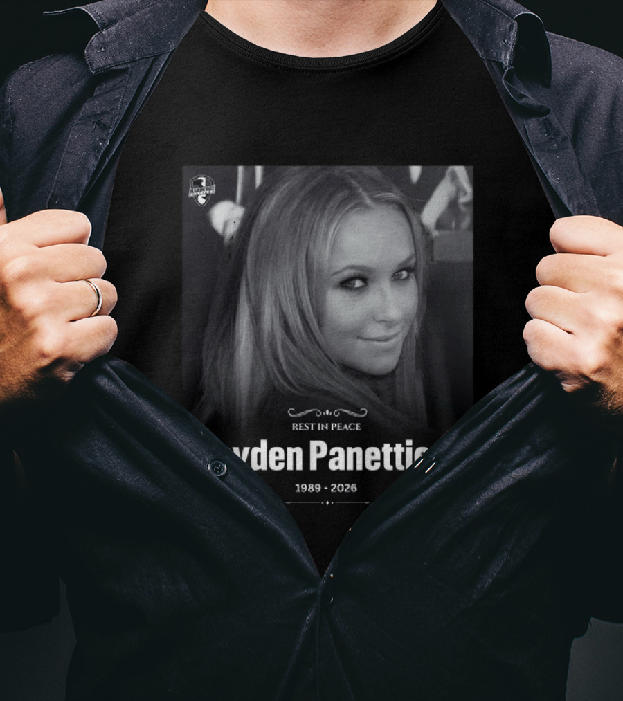 Rest In Peace Hayden Panettiere 1989 2026 Memorial T-Shirt