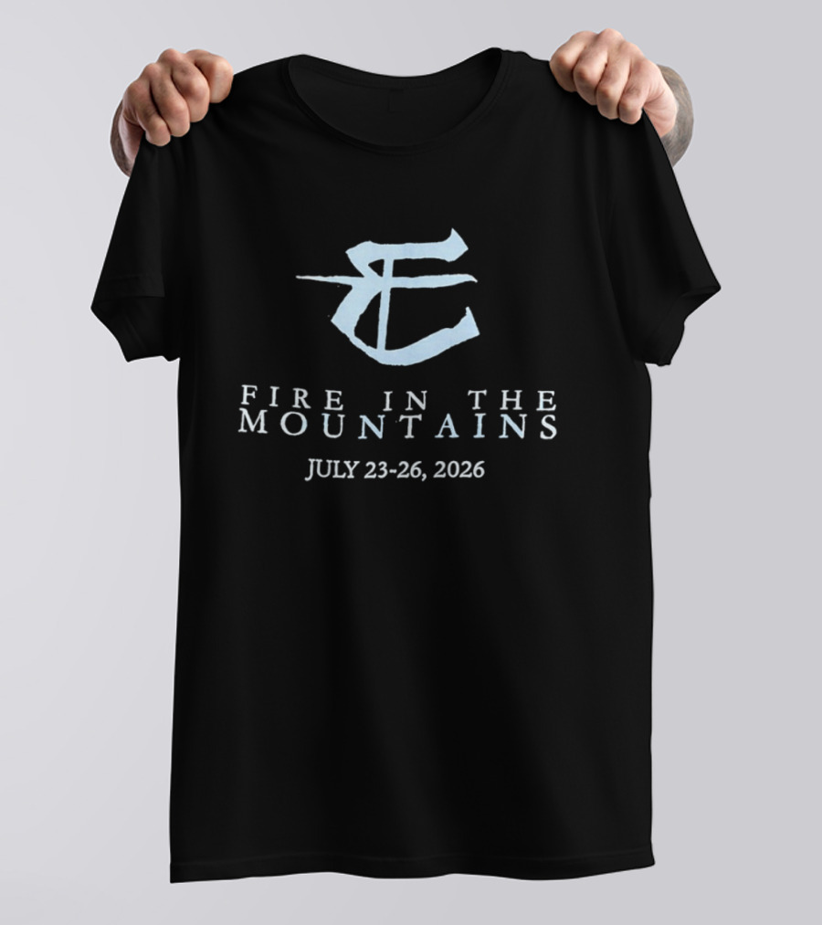 Fire In The Mountains July 23 26 2026 Festival Symbolic T-Shirt