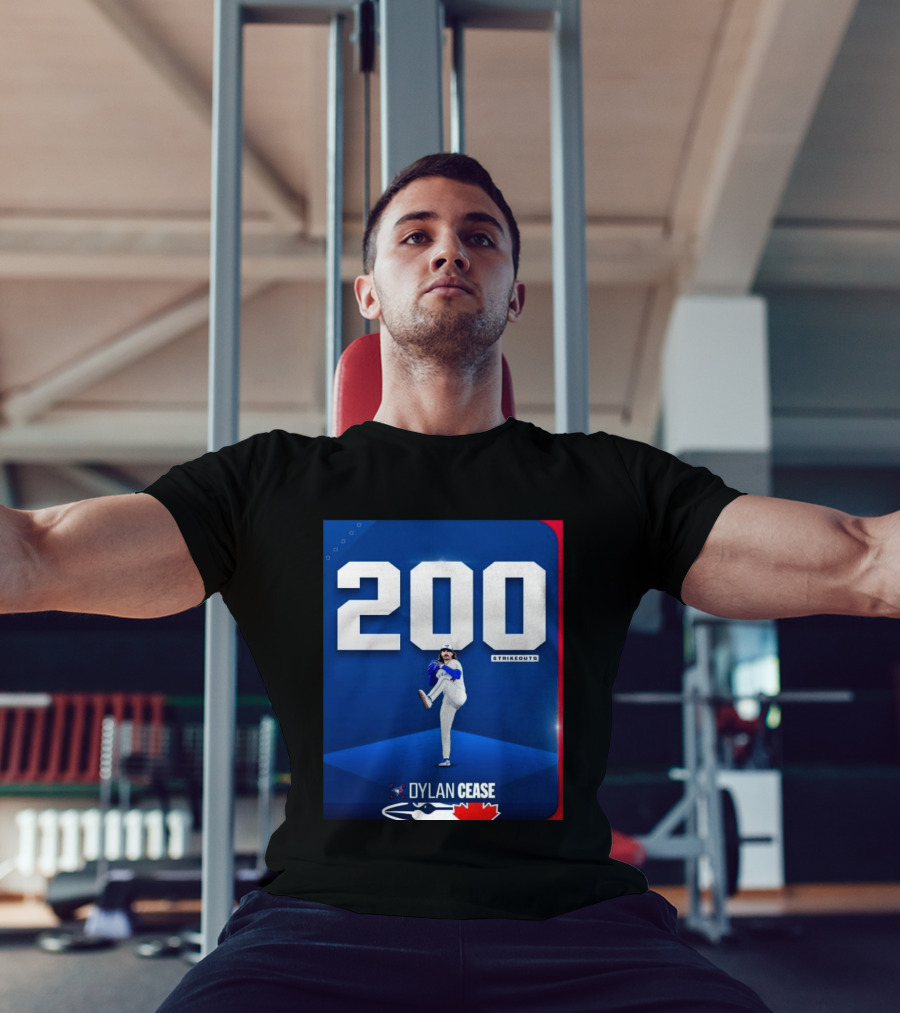 Dylan Cease 200 Strikeouts Baseball Pitcher T-Shirt