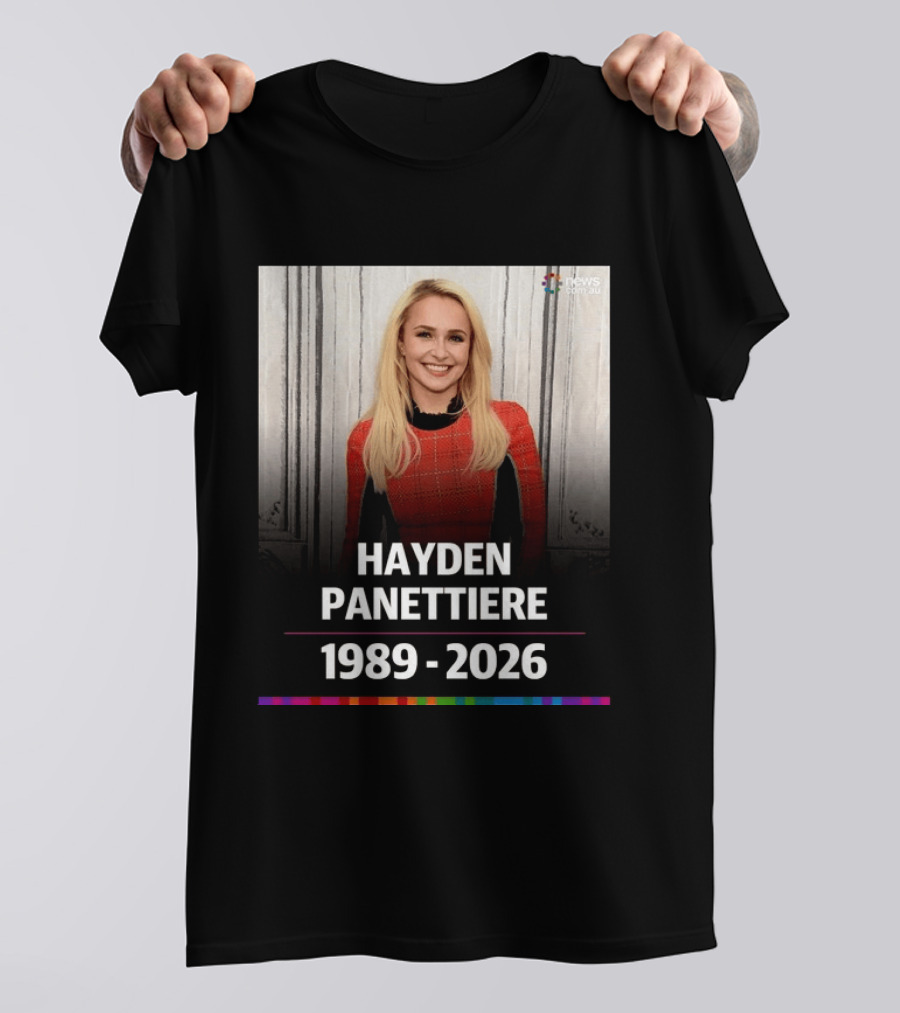 Hayden Panettiere 1989 2026 News T-Shirt