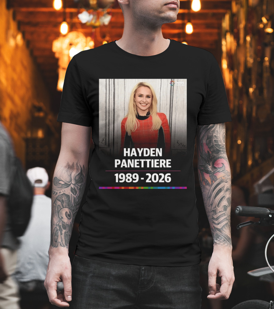 Hayden Panettiere 1989 2026 News T-Shirt