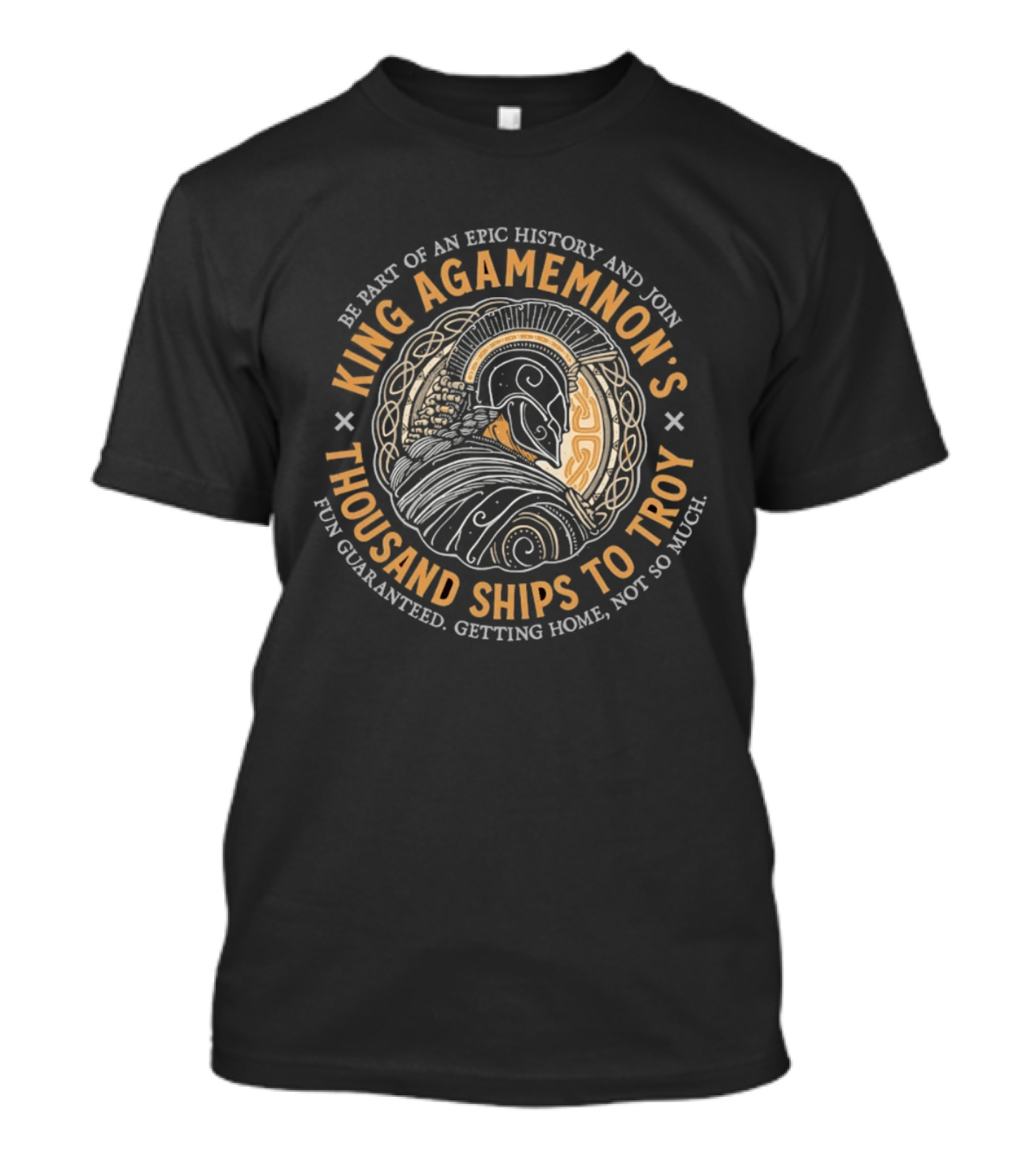King Agamemnon's Epic History Thousand Ships To Troy T-Shirt