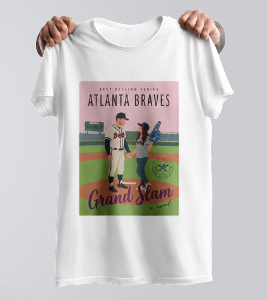 Atlanta Braves Best Selling Series Grand Slam Novel 2026 Giveaway T-Shirt