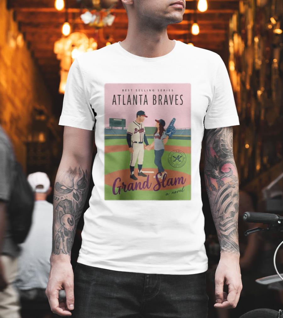 Atlanta Braves Best Selling Series Grand Slam Novel 2026 Giveaway T-Shirt