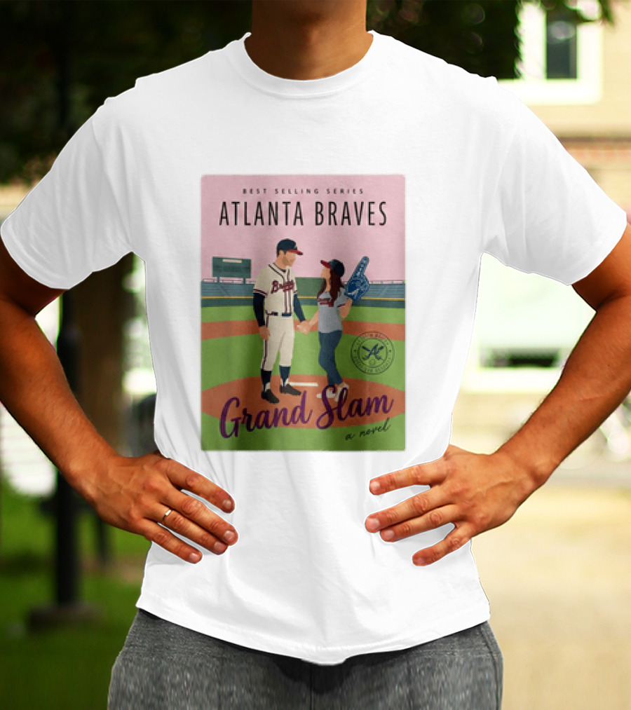 Atlanta Braves Best Selling Series Grand Slam Novel 2026 Giveaway T-Shirt