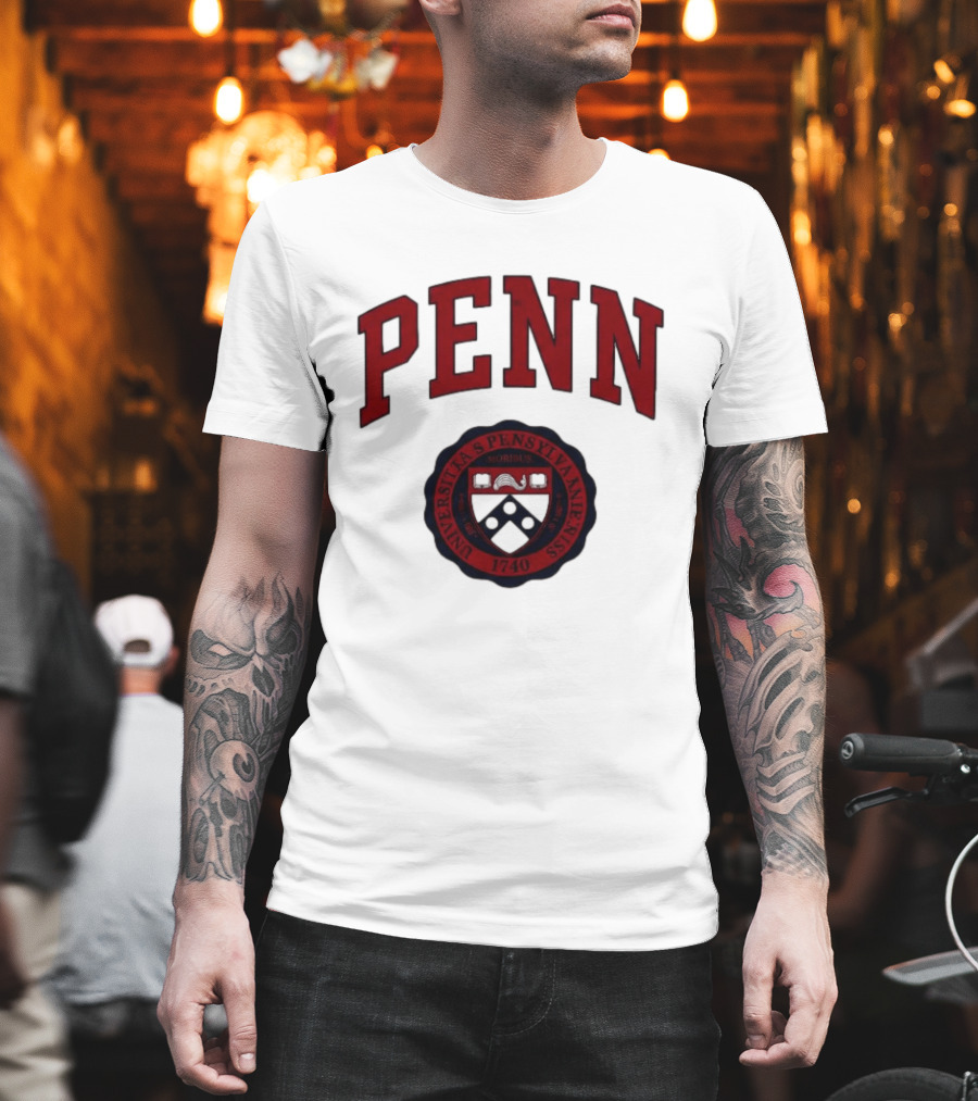 Luigi Mangione Penn Universitas Pennsylvaniensis 1740 T-Shirt