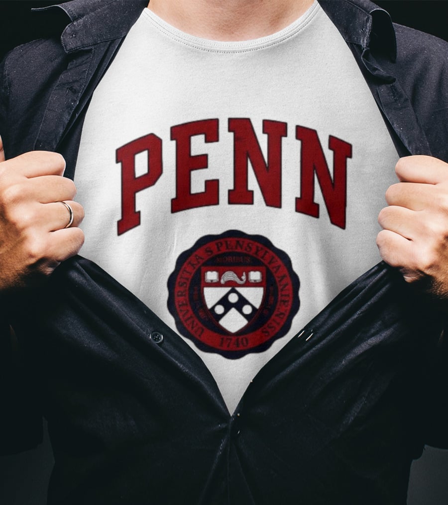 Luigi Mangione Penn Universitas Pennsylvaniensis 1740 T-Shirt