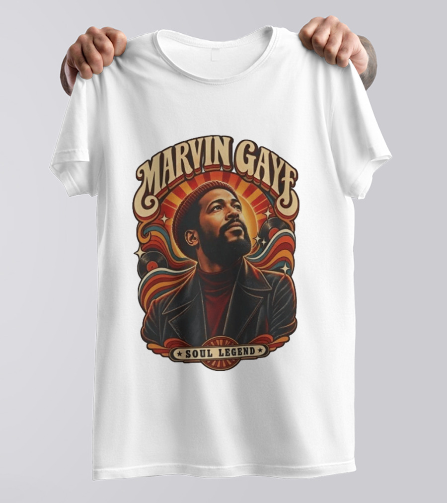 Marvin Gaye Soul Legend Motown T-Shirt