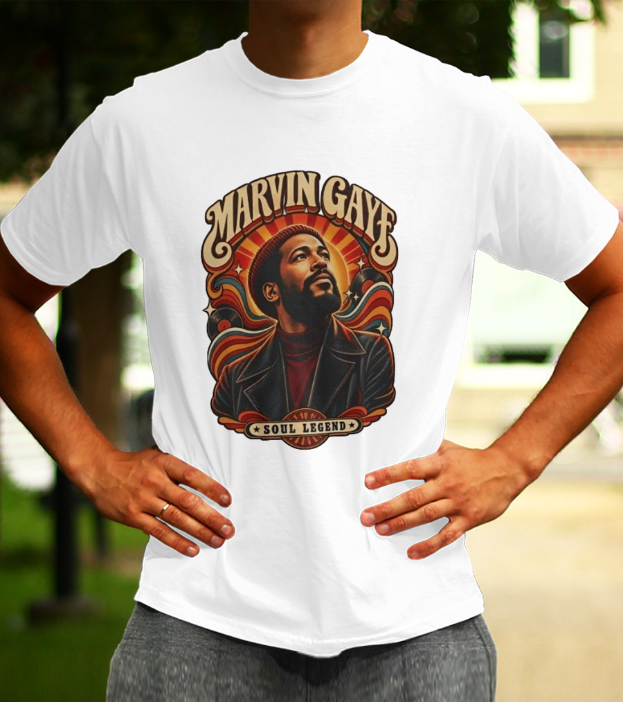 Marvin Gaye Soul Legend Motown T-Shirt
