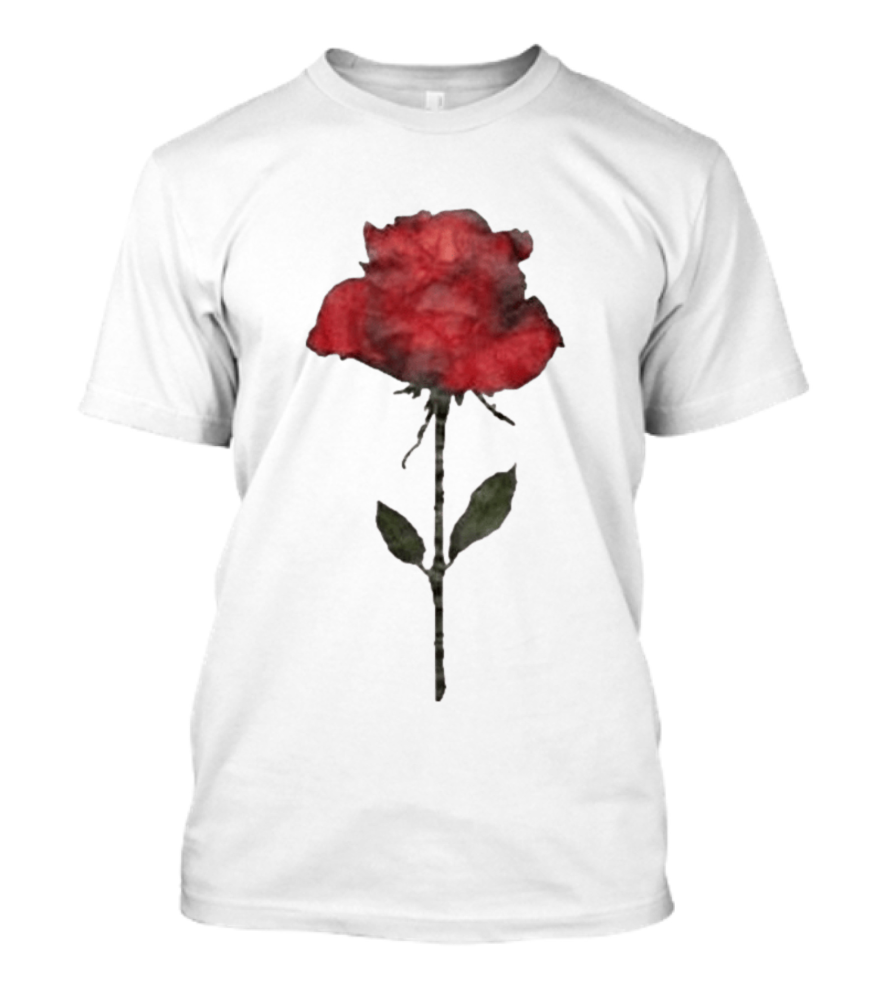 Original CORTIS Seonghyeon Acne Studios Women's Red Rose 2026 T-Shirt