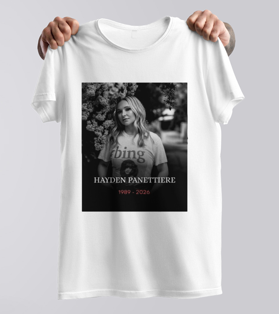Hayden Panettiere 1989 2026 Bing T-Shirt