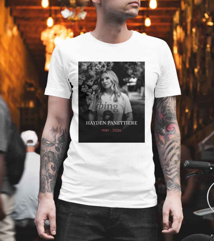 Hayden Panettiere 1989 2026 Bing T-Shirt