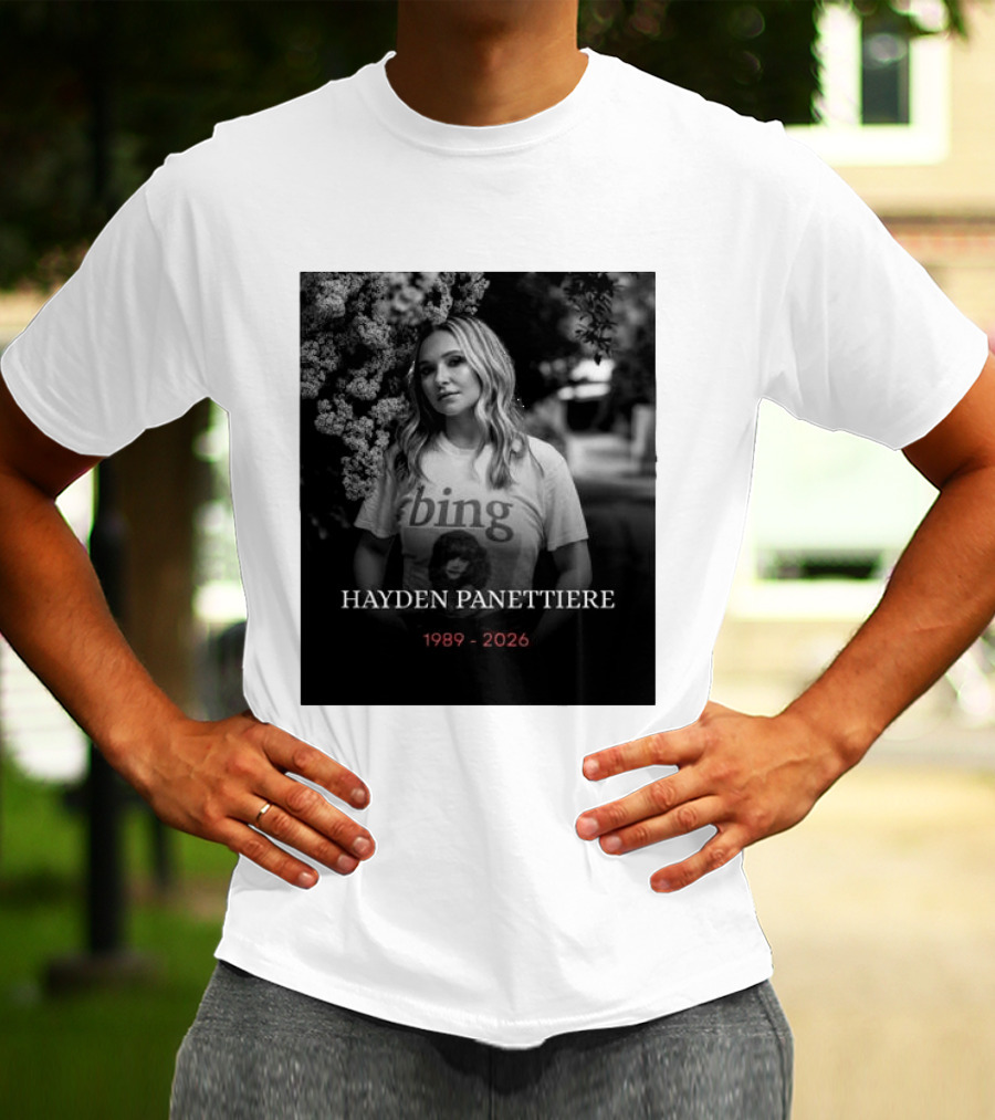 Hayden Panettiere 1989 2026 Bing T-Shirt
