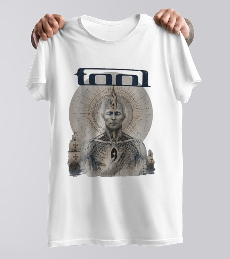 Tool Columbus Day America Discovered 1492 Visionary Artistry T-Shirt